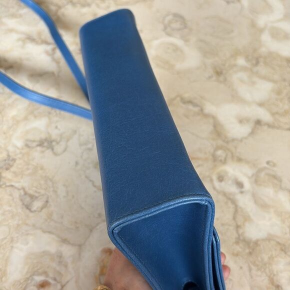 NWOT Matt & Nat DREWLG Large Vegan Crossbody Bag- Vintage Blue - Picture 10 of 16